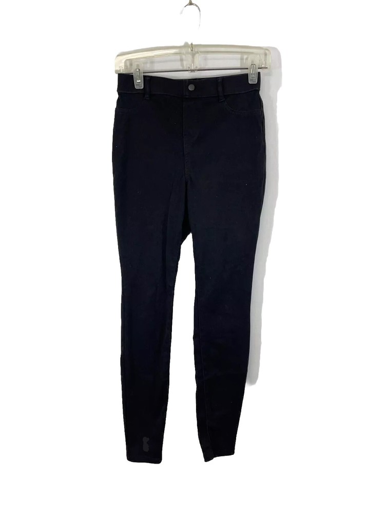 Time and Tru Womens Black High Rise Dark Wash Skinny Jeans Size XS 0-2