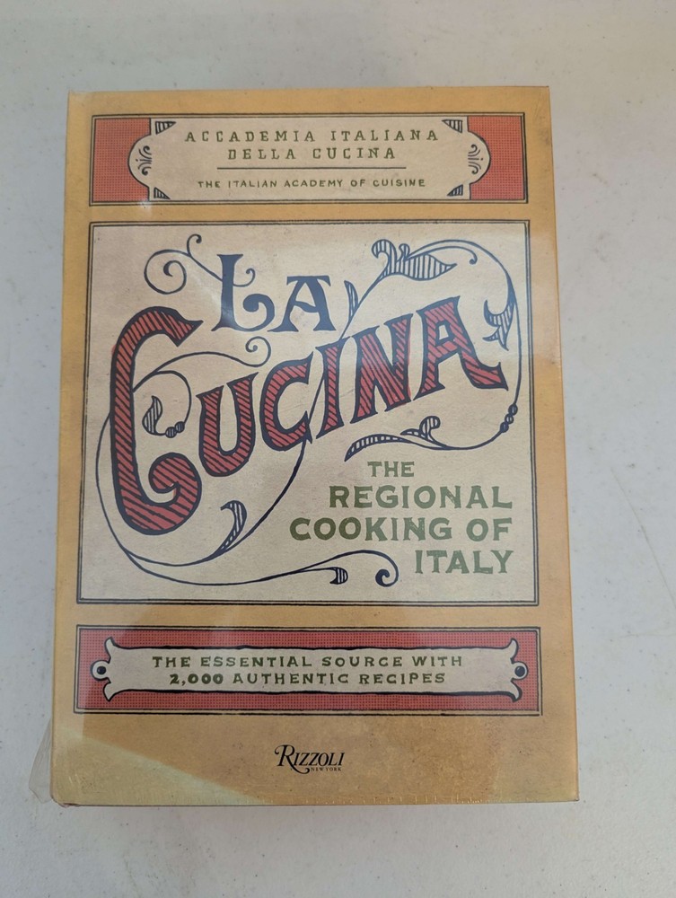 Cucina The Regional Cooking of Italy Hardcover by The Italian Academy of Cuisine 2009 Edition