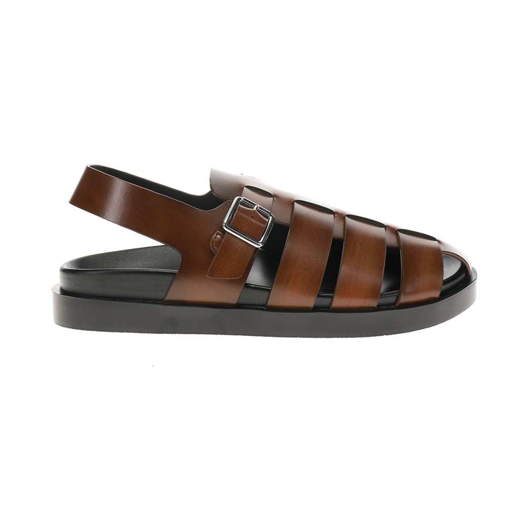 Stacy Adams Montego Fisherman Mens Brown Casual Sandals 25659-221  