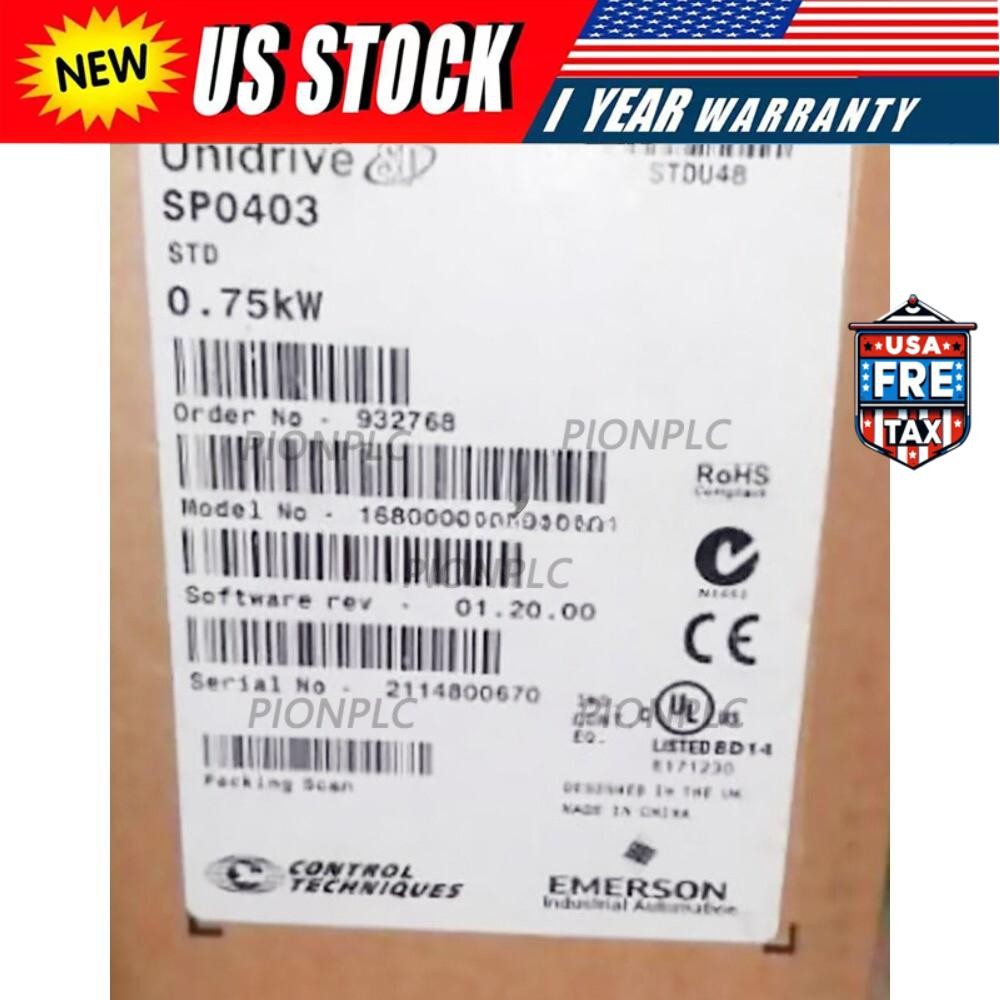 ONE NEW Emerson Control Techniques Servo Drive SP0403