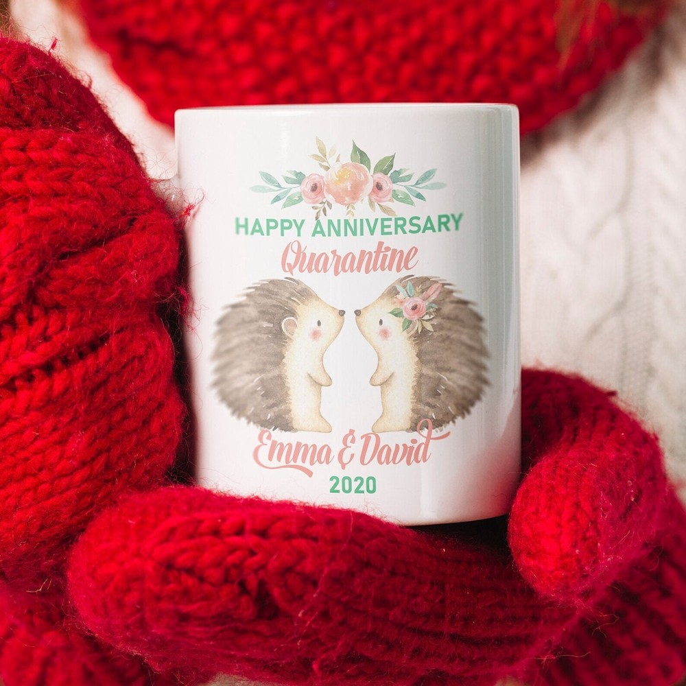 Quarantine Gift Social Distance Anniversary Couples Mug Social Distance Mug