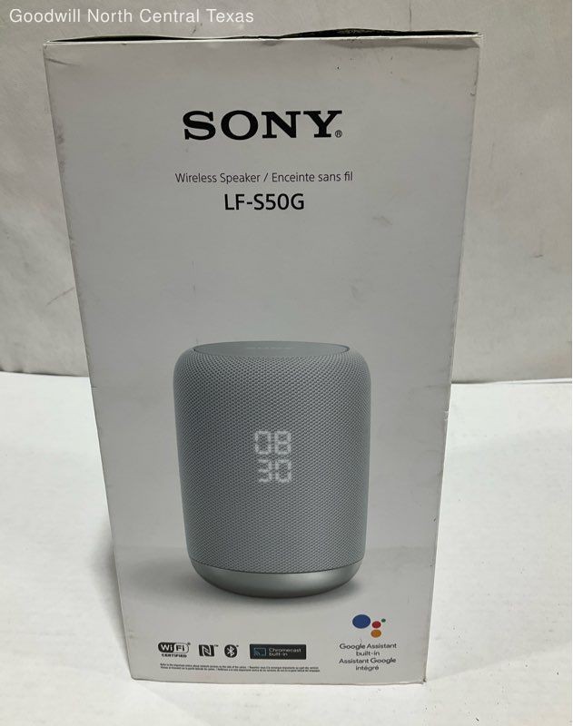 Sony LF-S50G Smart Wireless Speaker with Google Assistant