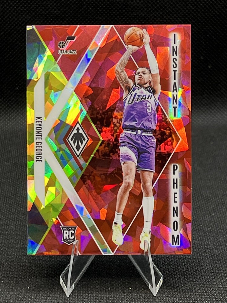 2023-24 Panini Phoenix Keyonte George Instant Phenom Cracked Ice Card #5