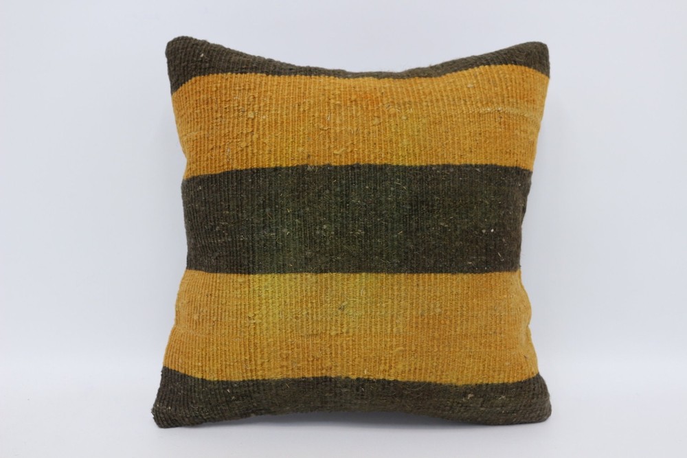 Gift Pillow, Vintage Kilim Throw Pillow, Kilim Pillow, 14