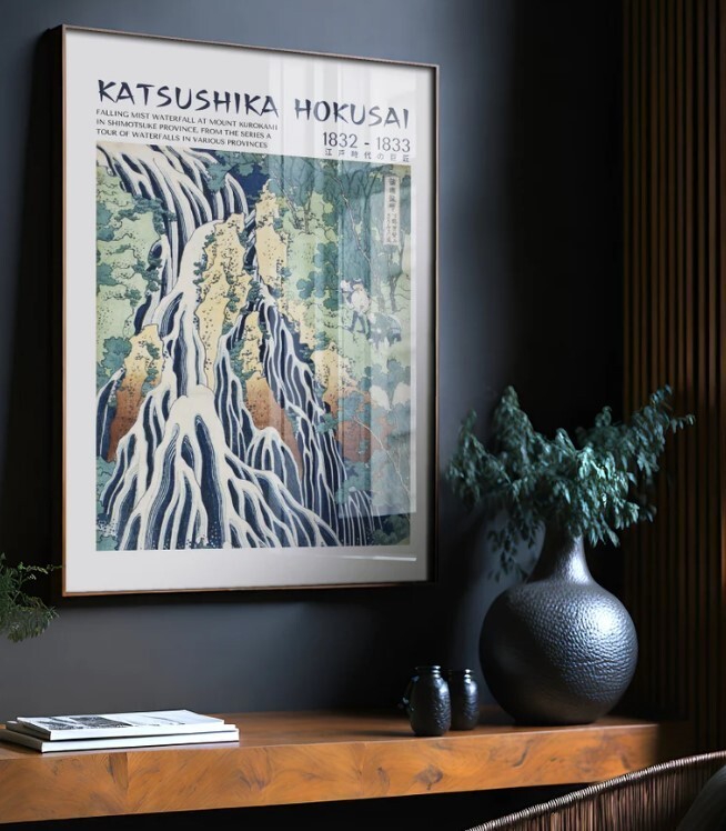 Hokusai Japanese Art Poster for Gallery Walls