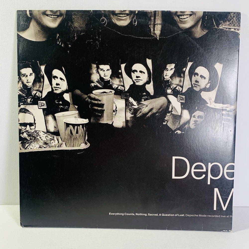DEPECHE MODE everything counts / nothing / sacred  12