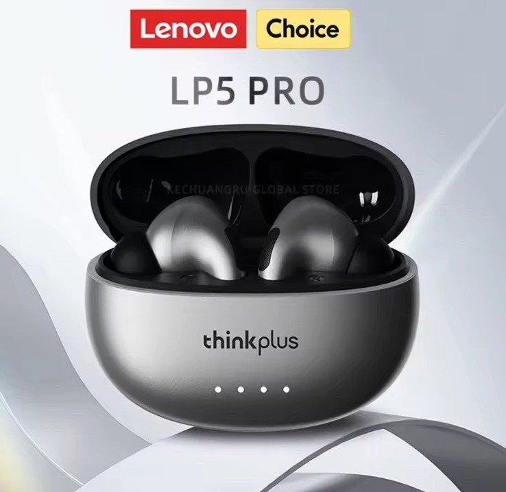 Lenovo LP5 Pro Bluetooth 5.4 Earbuds TWS Wireless HiFi Headset Mic Gaming 2025