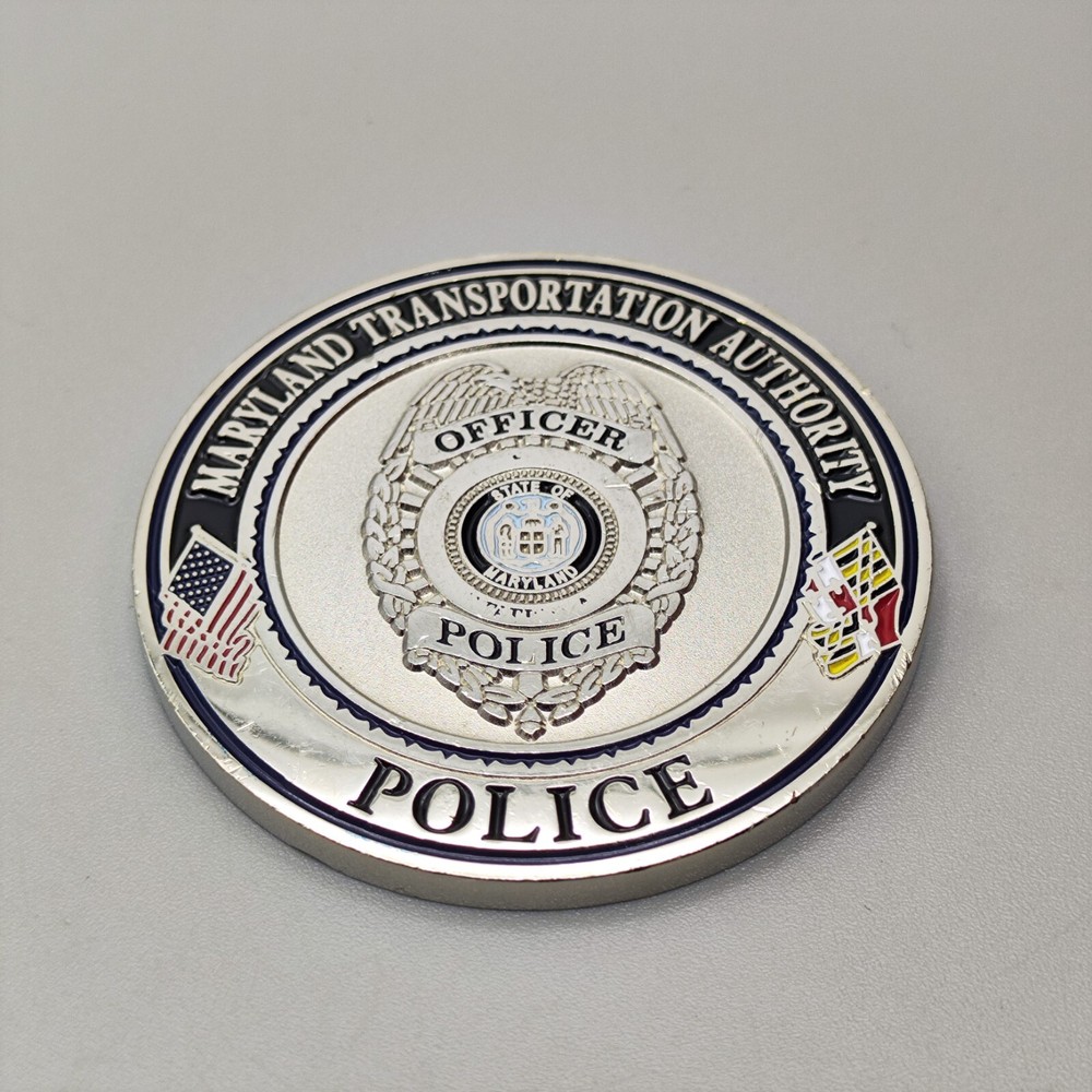 Maryland Police Officer Special Response Team Challenge Coin