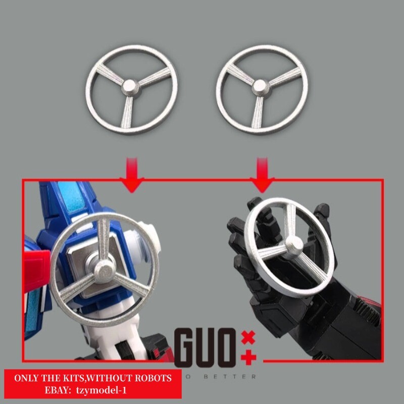 For ACTION TOYS MINI VEHICLE FORCE Upgrade Kit PROPELLER REPLACMENT 3D DIY PARTS