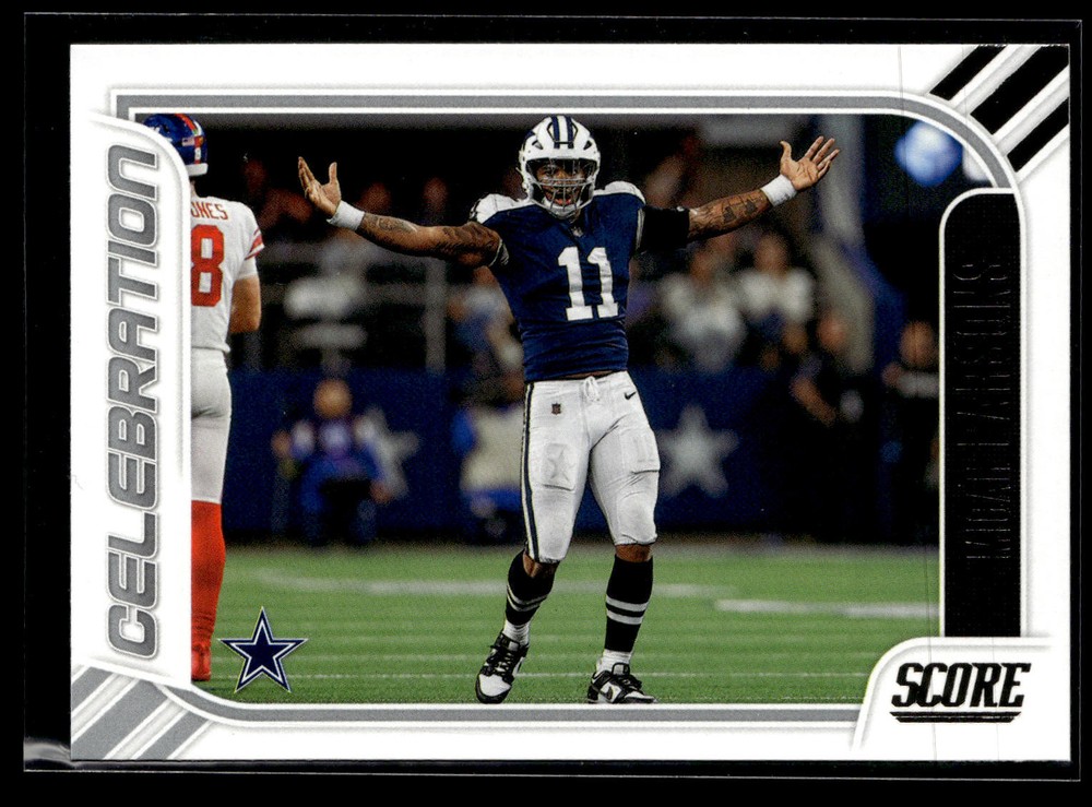 2023 Score Micah Parsons #14 Dallas Cowboys Celebration Card
