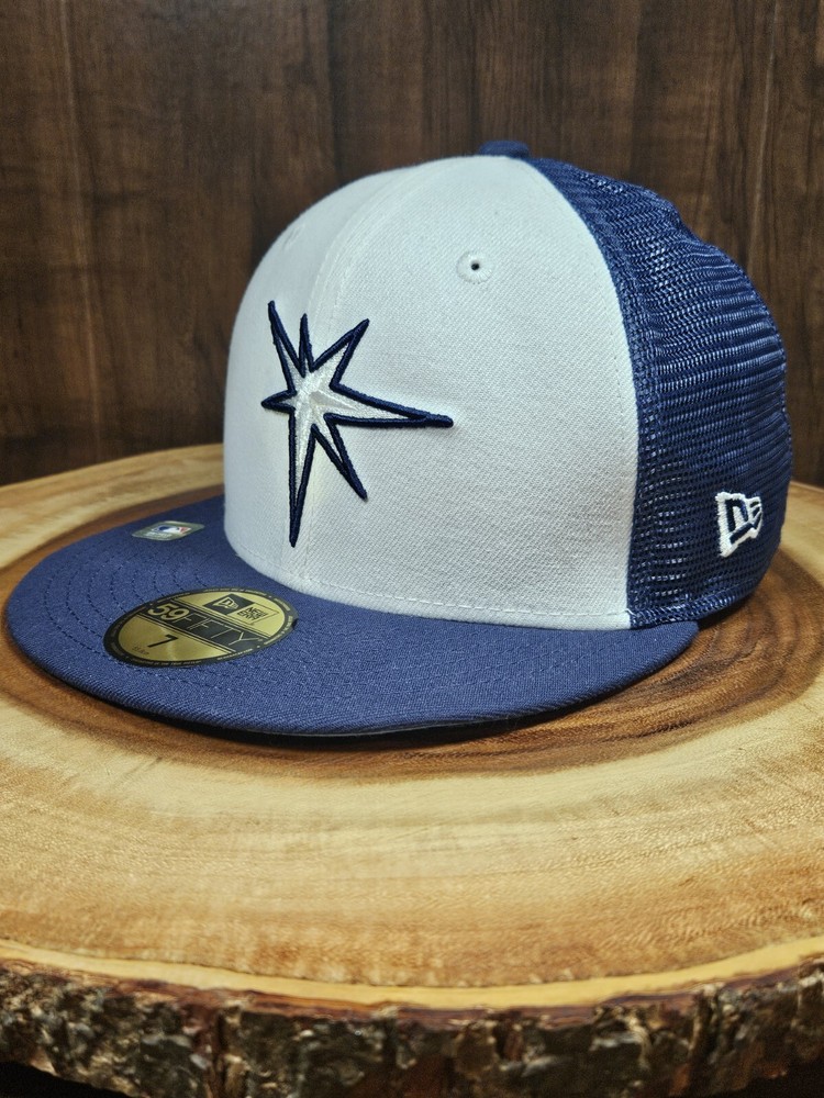 Tampa Bay Rays New Era 59Fifty Batting Pravtice Fitted Hat Cap Size 7 MLB