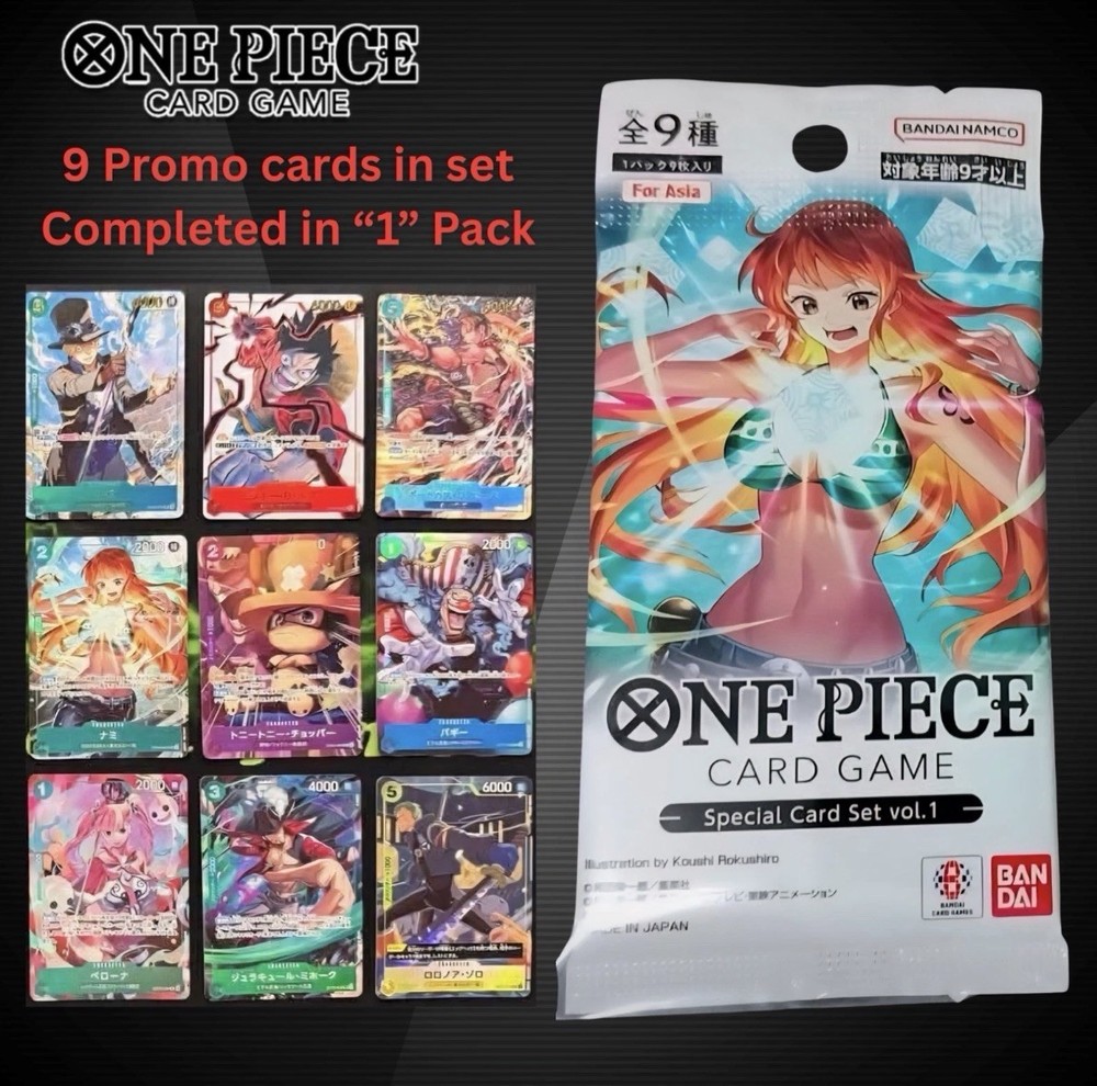 One Piece Card Game Special Card Set Vol.1 Sealed Pack Japanese Jp Jap