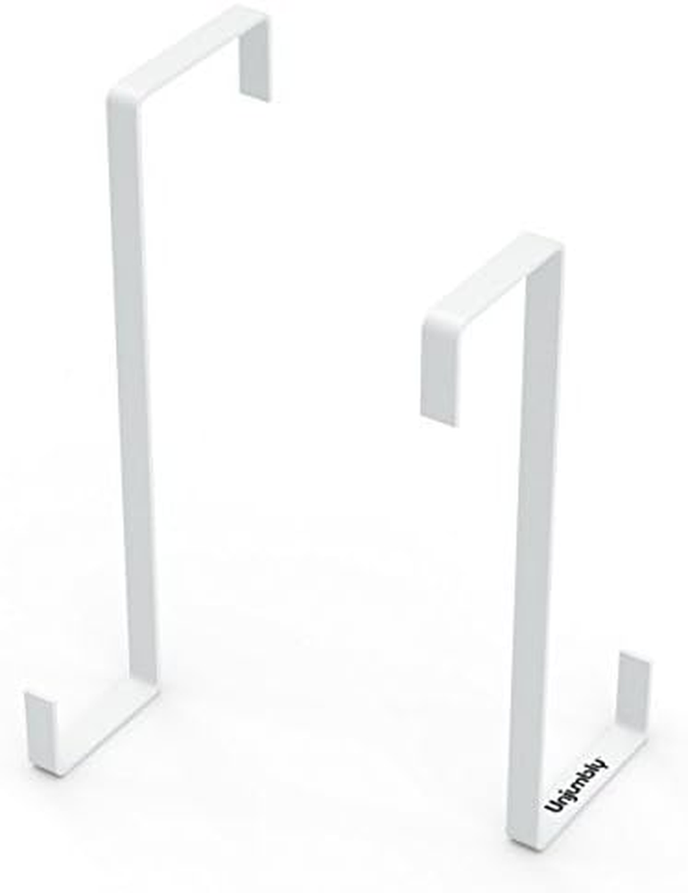 over the Door Hooks, Set of 2 - Strong Hooks for Laundry Room Organization & Bat