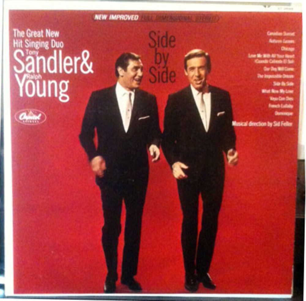 Sandler Young Side By Side Capitol Records ST 2598 Vinyl LP