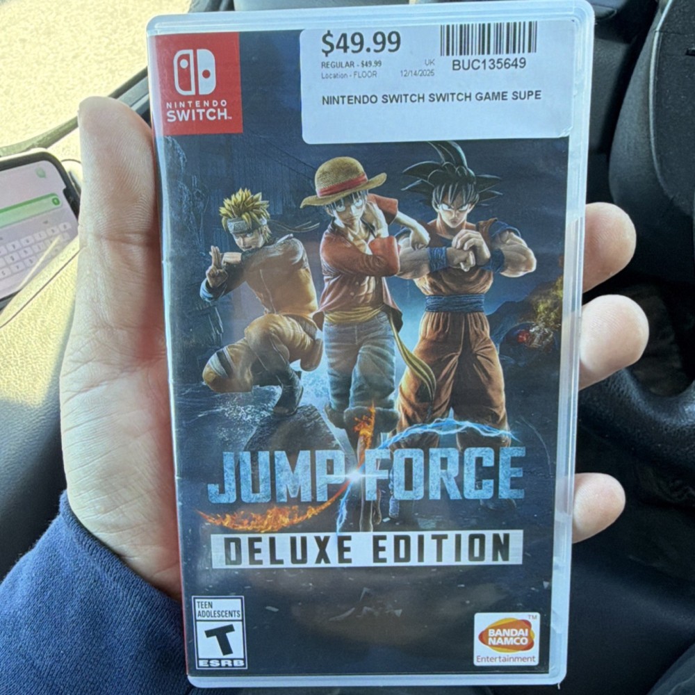 BANDAI NAMCO Jump Force Deluxe Edition Nintendo Switch DLC Online Play