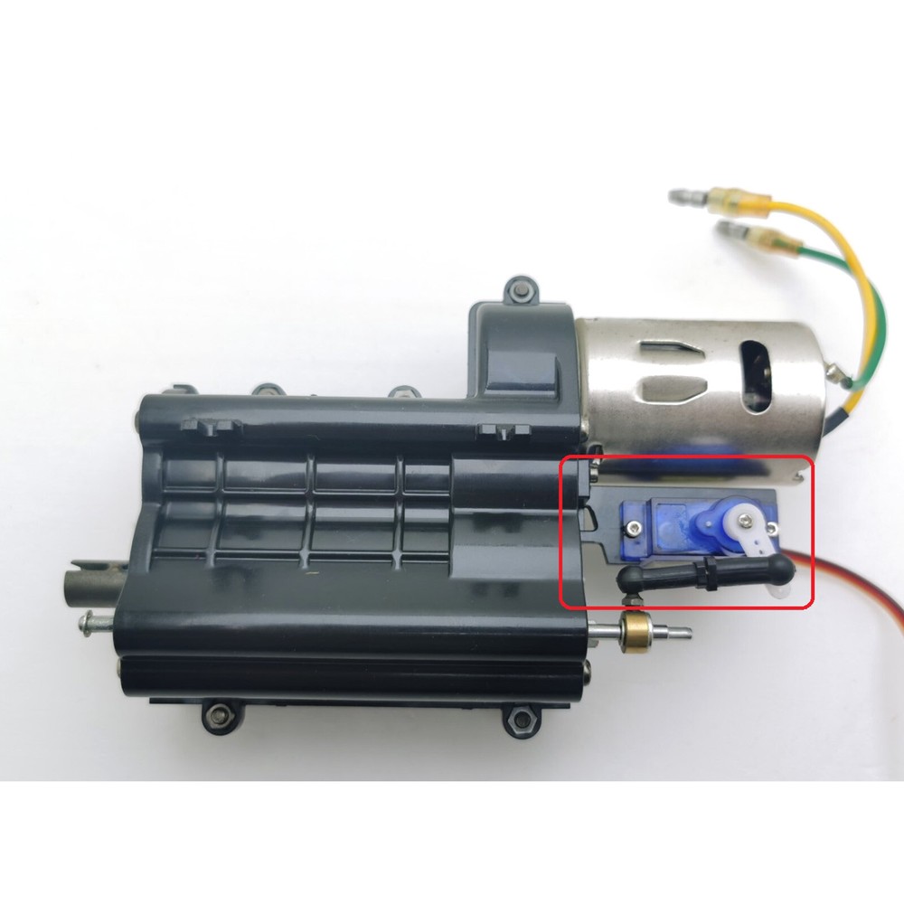 CNC Gearbox Servo Mount Bracket for Tamiya 1/14 Scania 770S RC Truck