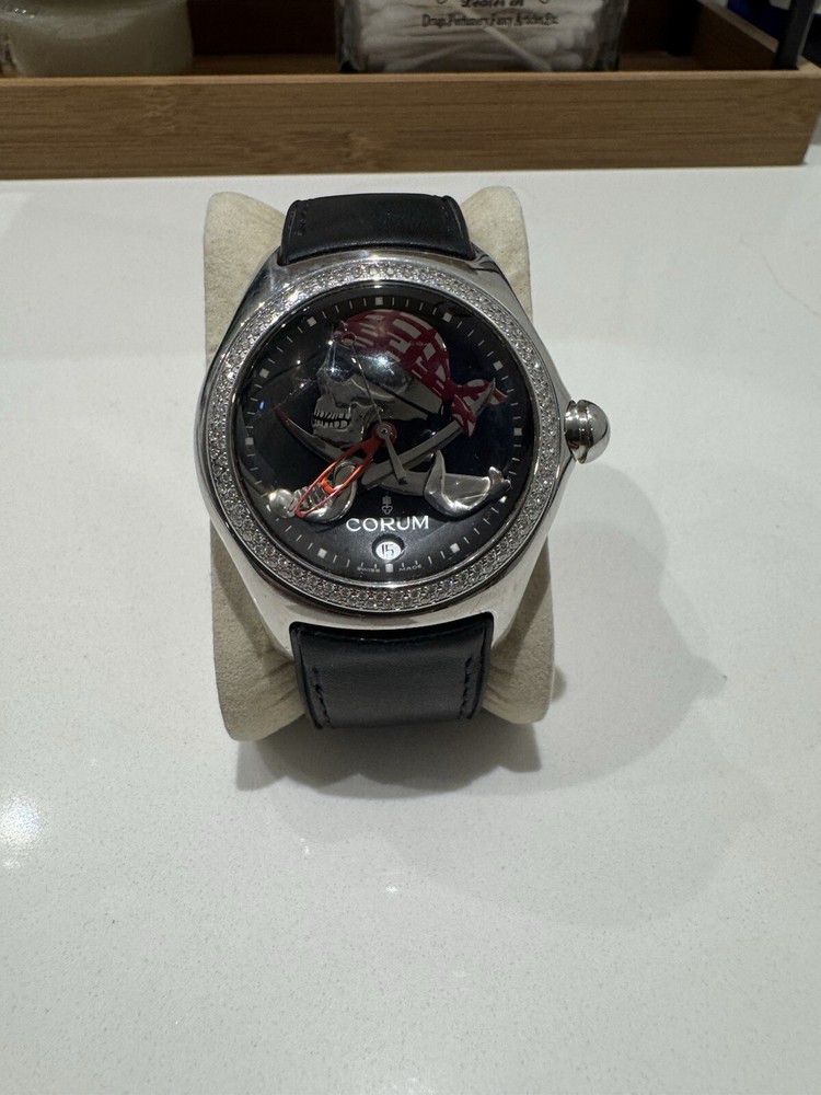 Corum Bubble Privateer 45MM Ltd. Edition 216/250 Colectors Series With Diamonds