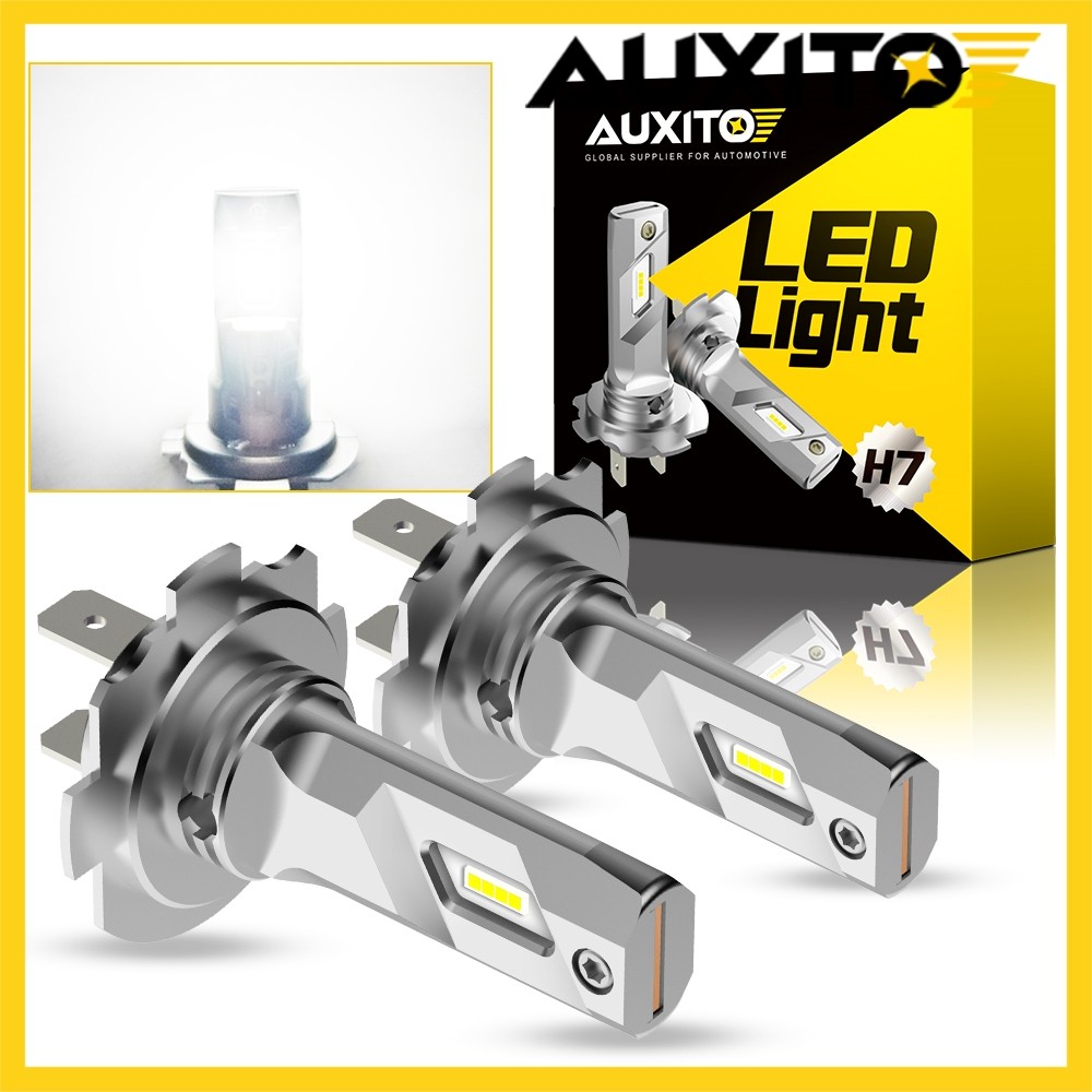 CANBUS H7 LED Headlight Super Bright Bulbs Kit White 22000LM Hi/Low Beam 6500K
