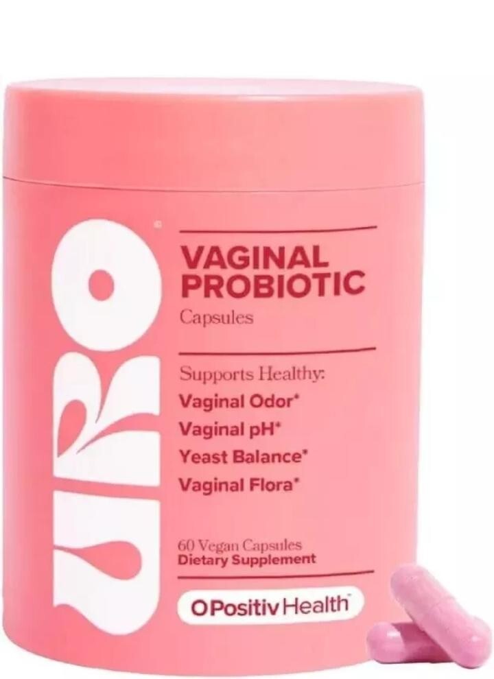 O Positiv URO pH Balance Vaginal Probiotic Vegan Capsules - 60ct