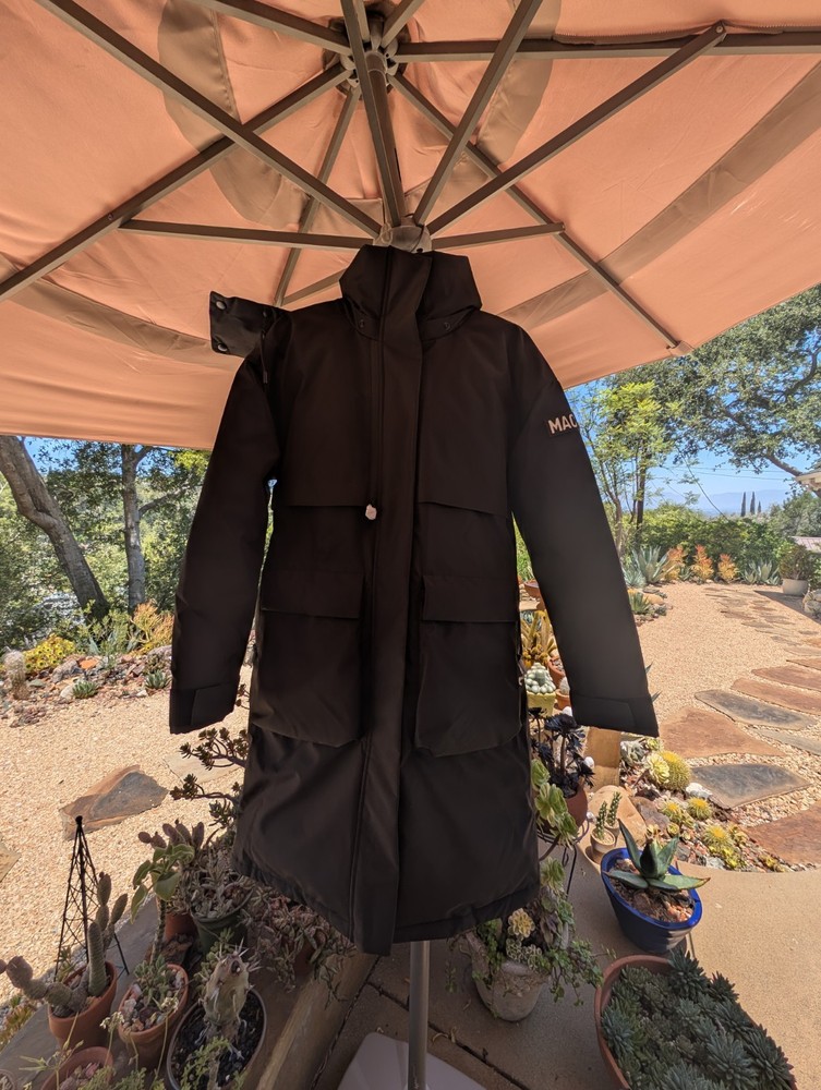 MACKAGE Gabriel Men's Black Down Longcoat
