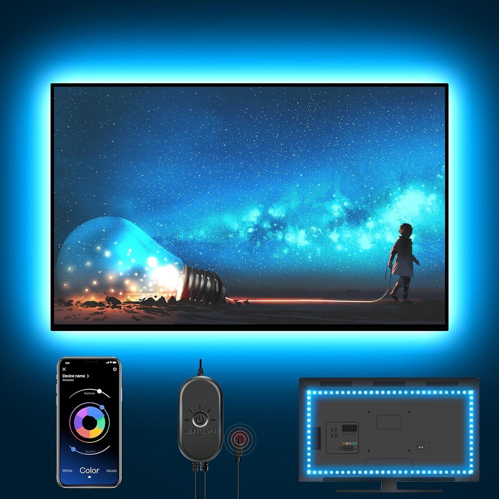 LED Lights for TV, 13.2ft TV LED Backlight for 32-65 Inch, RGB LED Strip Lights