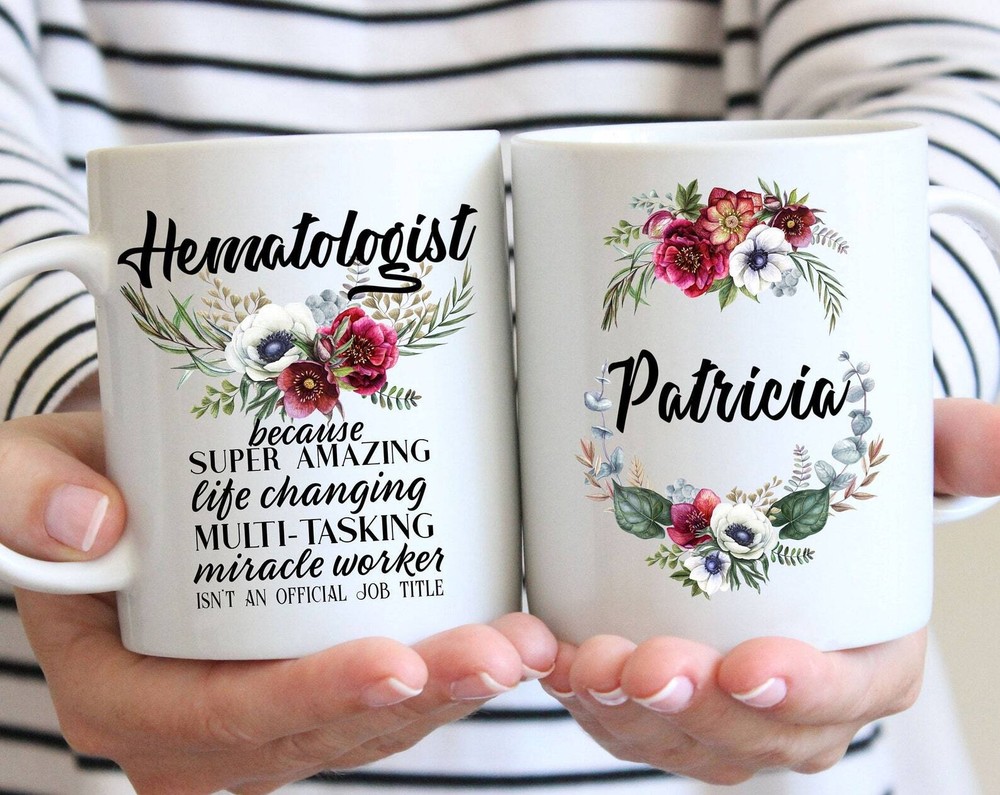 Personalized Hematologist Gift For Women L Thank You Appreciation Birthday