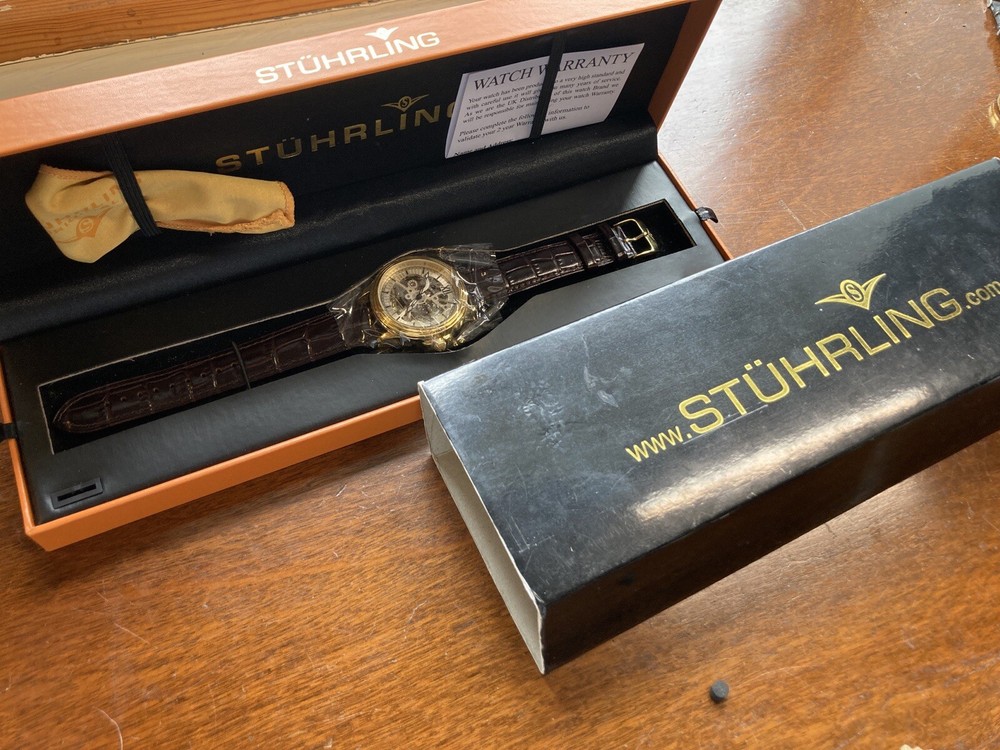 Stuhrling Automatic ST-90050 Men’s Watch, Boxed & Unworn