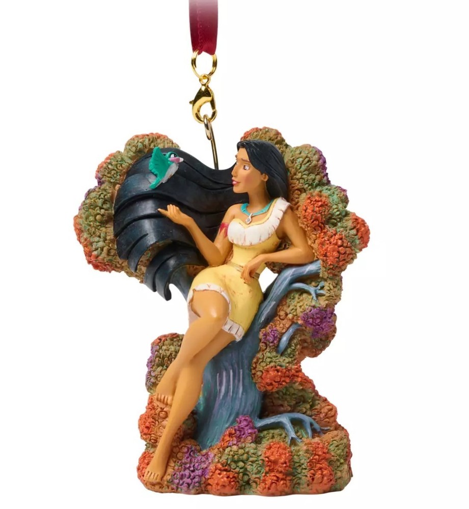 Disney Pocahontas Christmas Sketchbook Ornament NIB
