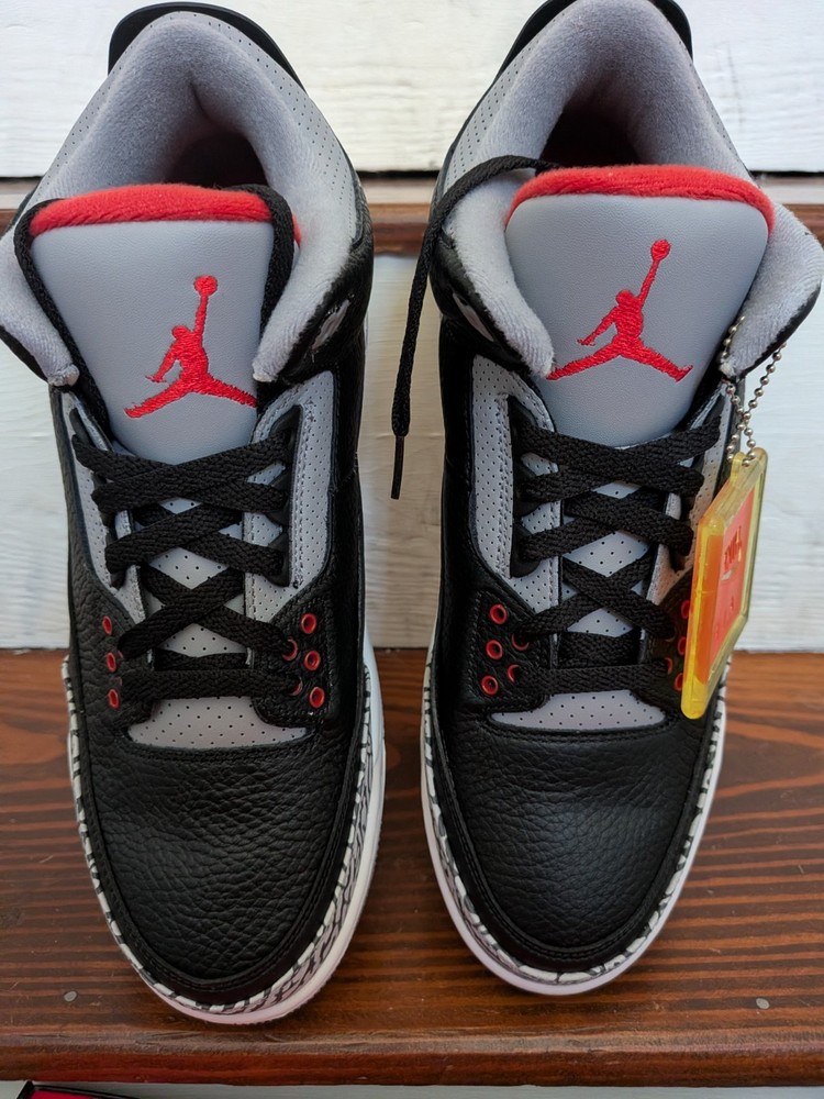 Size 11 - Air Jordan 3 Retro OG Mid Black Cement 2018 NIB New In Box