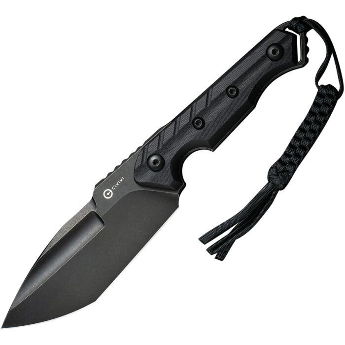 New Civivi Maxwell Fixed Blade Black Fixed Blade Knife  CIVC210401
