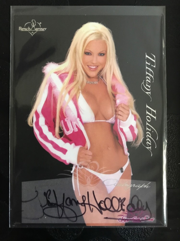 TIFFANY HOLIDAY AUTOGRAPH BENCHWARMER SIGNATURE SERIES 2005