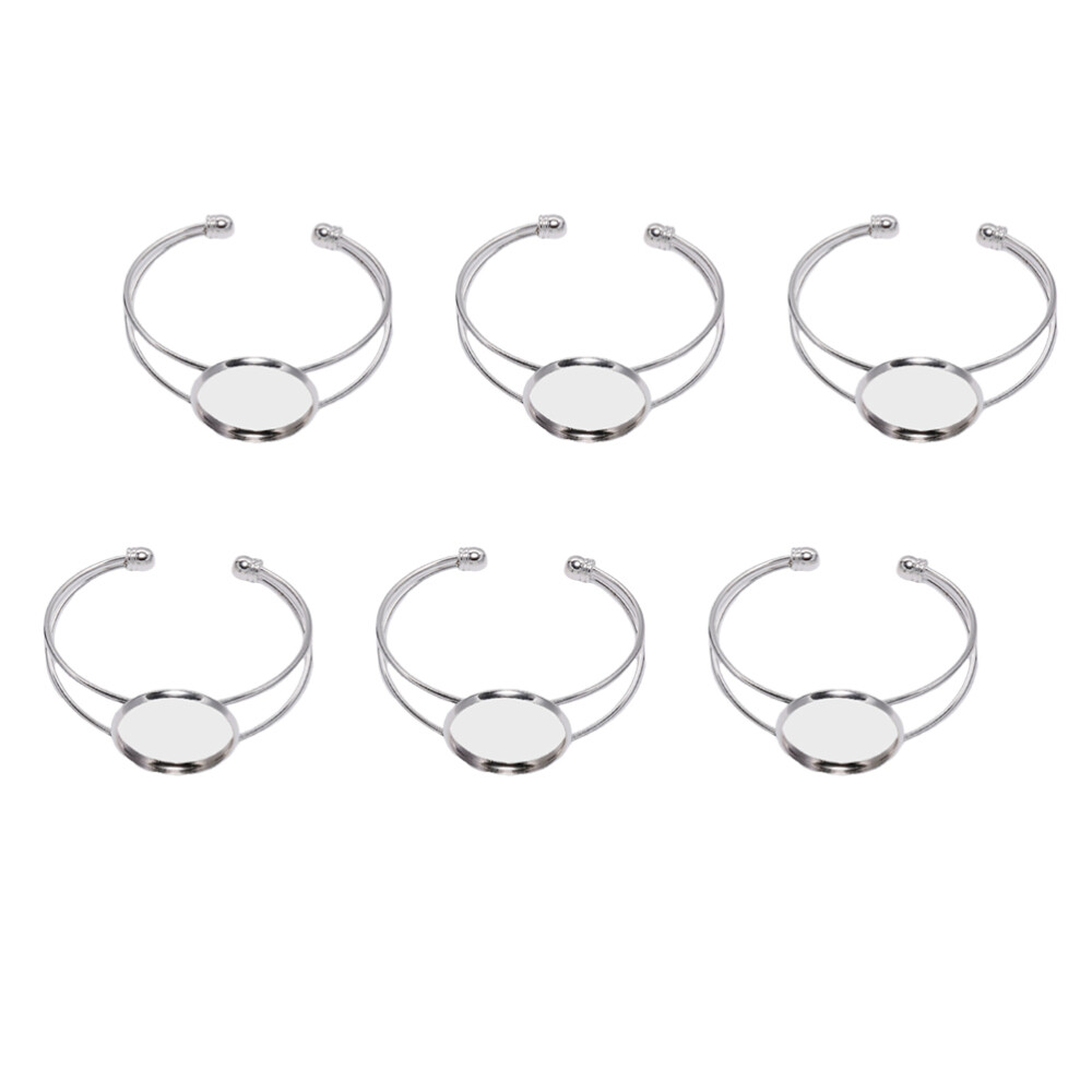 6-Piece Rose Brooch Necklace Set for Wine Cabinet Decor  