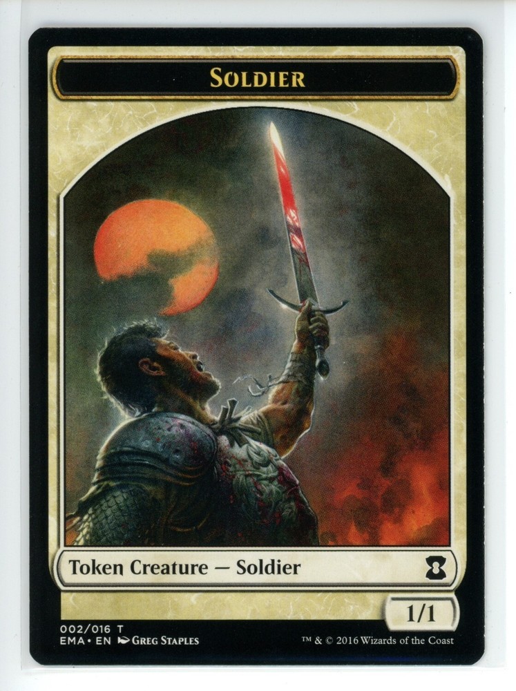 SOLDIER TOKEN Eternal Masters #2 EMA(NM)(MTG)