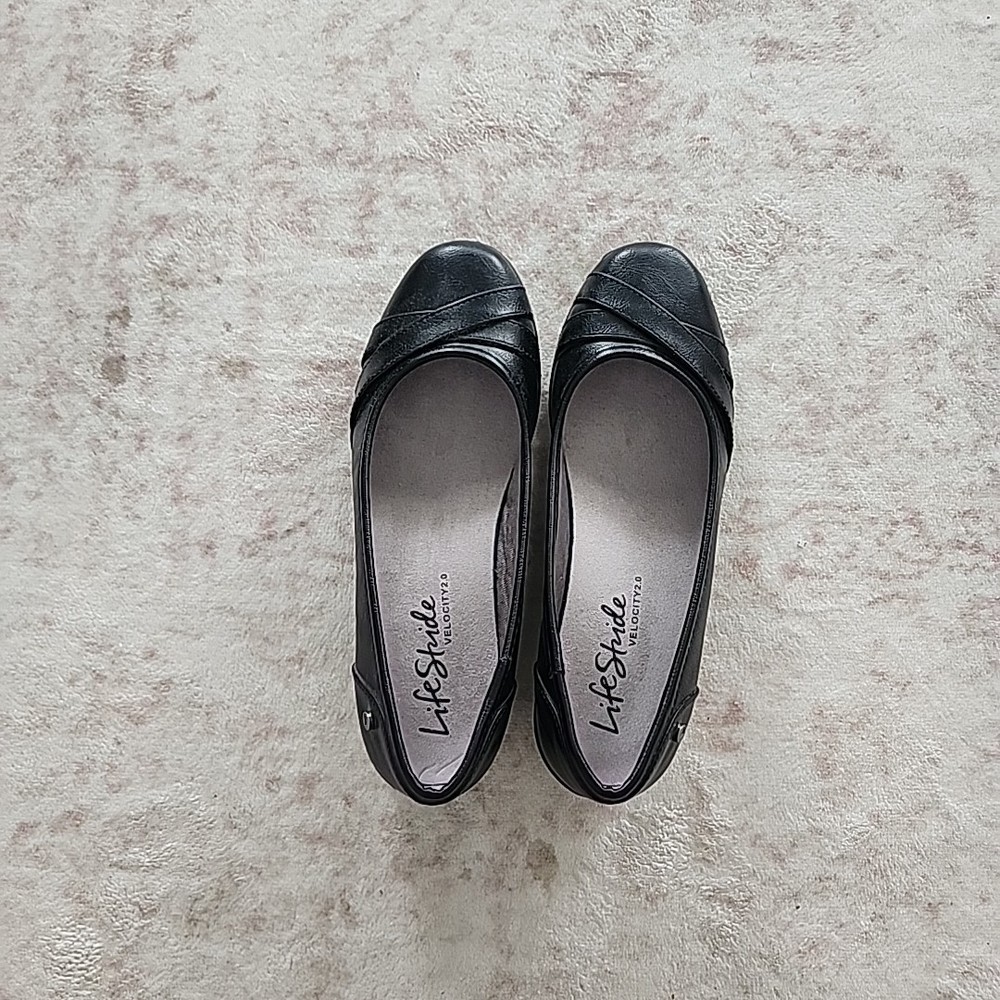 Life Stride Velocity 2.0 Loyal Slip-On Ballet Flats 7.5W (WORE ONLY ONCE)