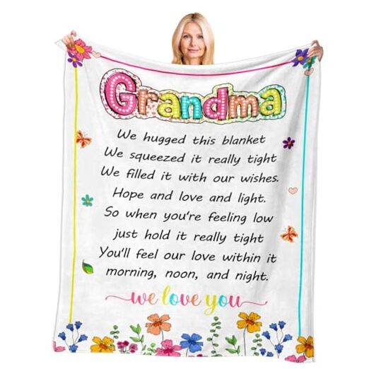 Gifts for Grandma Grandma Birthday Gifts for Christmas 50*60 Grandma Gifts