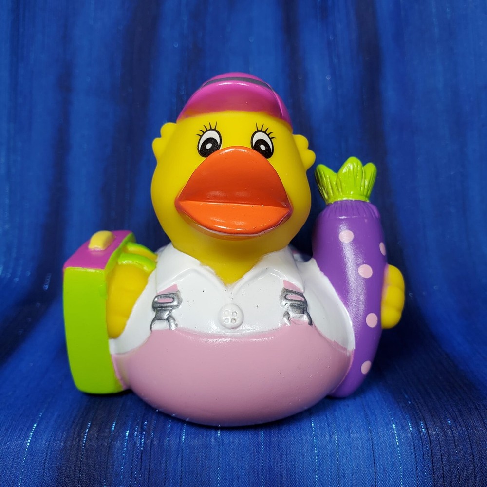 Back to School Girl Rubber Duck from Schnabels New-image