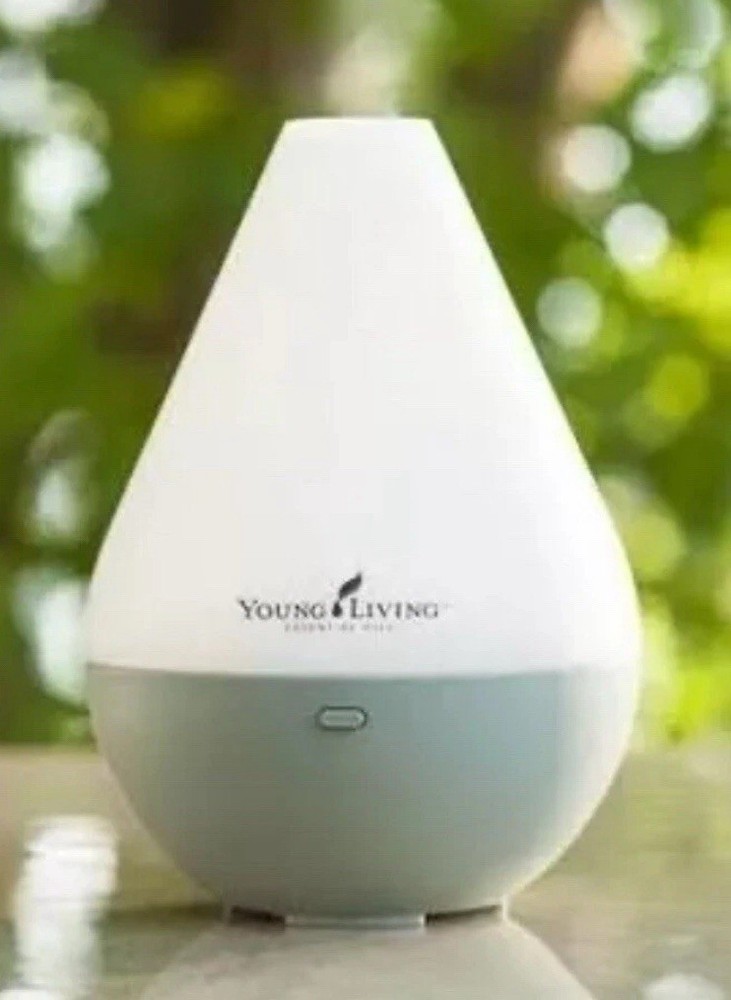 Young Living Dew Drop Ultrasonic Essential Oil Diffuser New in Box