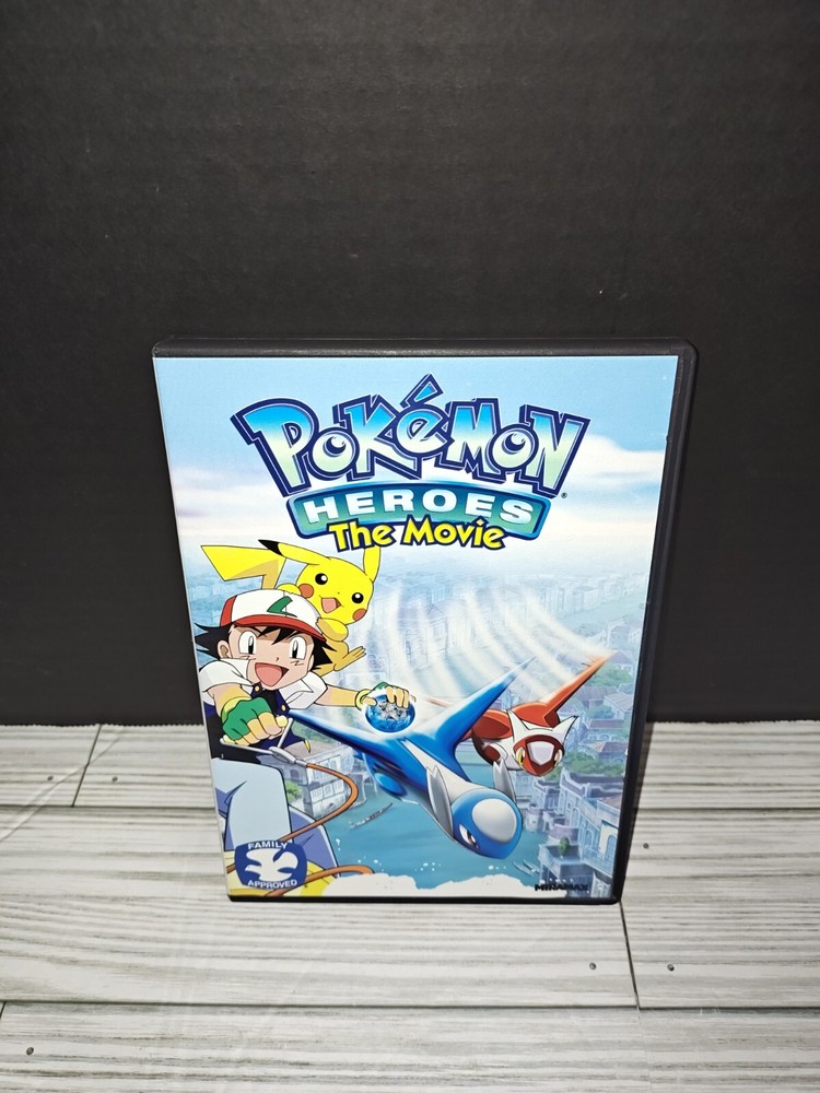 Pokemon Heroes The Movie Animated Adventure DVD Kids Family (2011) Miramax