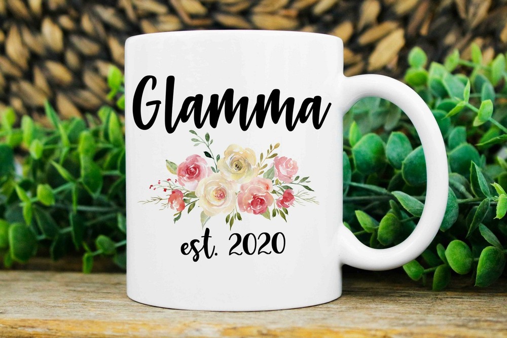 New Glamma Gift Personalized New Glamma Mug Promoted To Glamma Glamma Est Mug