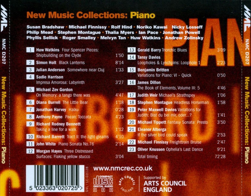 VARIOUS ARTISTS NEW MUSIC COLLECTIONS, VOL. 4: PIANO NEW CD