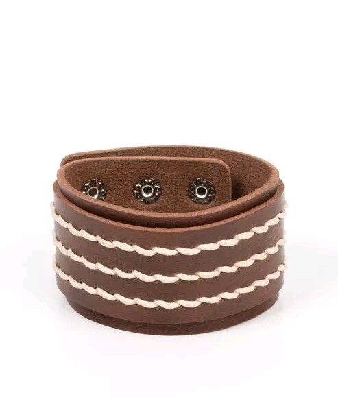 ❣️Great Men's Stocking Stuffer Gift❣️ Ranchero Brown Urban Bracelet