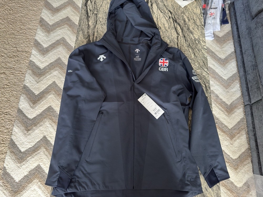 Descente Team GB Mens Large Training Jacket Brand New With Tags