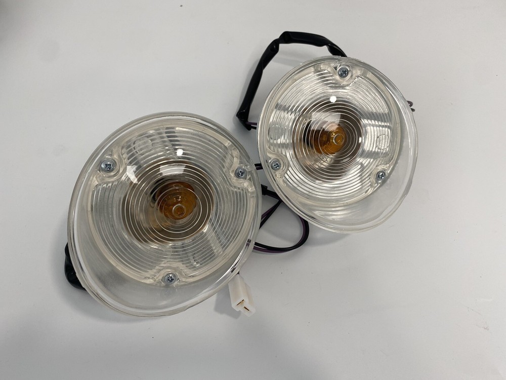 1969 Camaro Standard Clear Parking Lamp Lens Assembly Pair SALE Limited Time-image