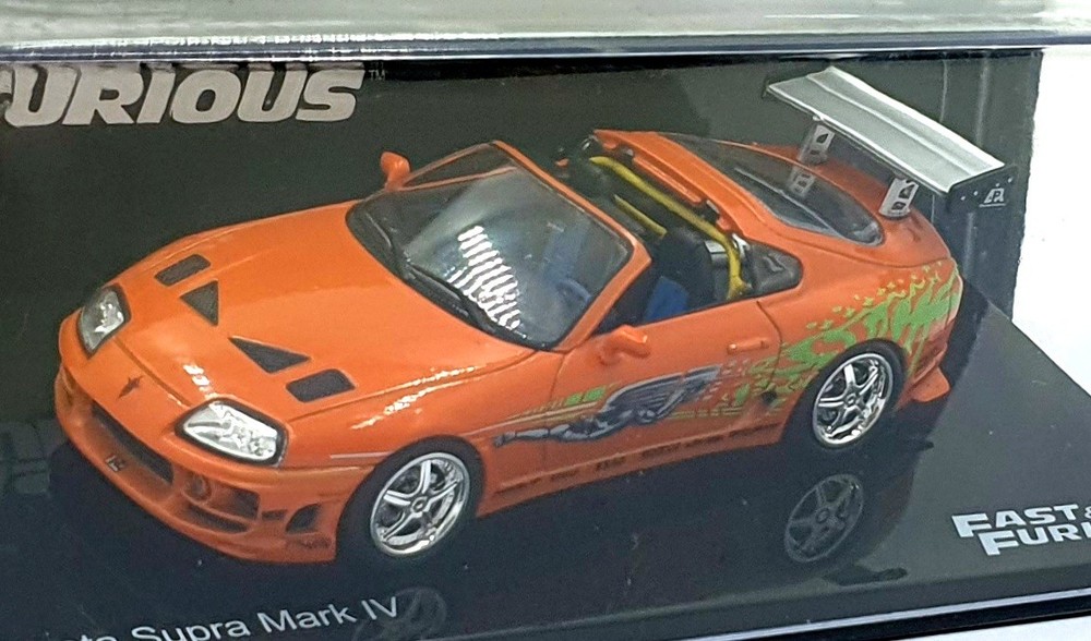 DeAgostini 1/43 Scale F220CMC003 - Fast and Furious Toyota Supra Mark IV Orange