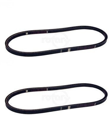 2 Pack Belt Wheel Drive Double 1/2