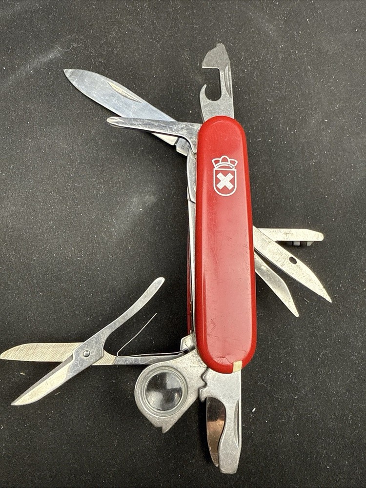 Victorinox Explorer Swiss Army Knife with Magnifying Glass and Fishing Tool