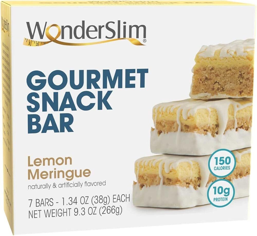 WonderSlim Protein Snack Bar, Lemon Meringue, (7ct)