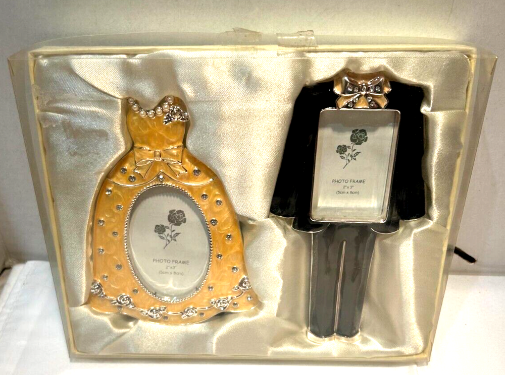 Keepsakes and Memories Picture Frames Wedding/Prom Dress and Tuxedo