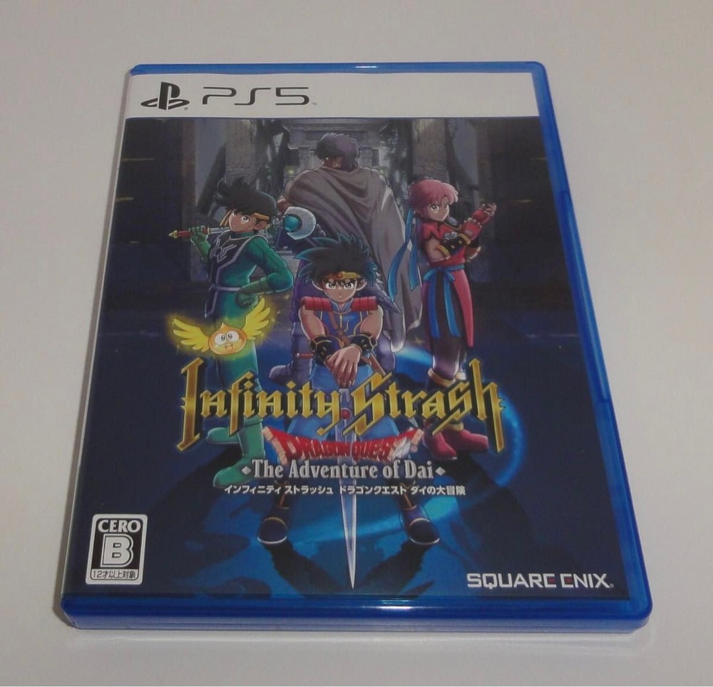 PS5 Infinity Strash Dragon Quest Dai no Daibouken Square Enix RPG Game