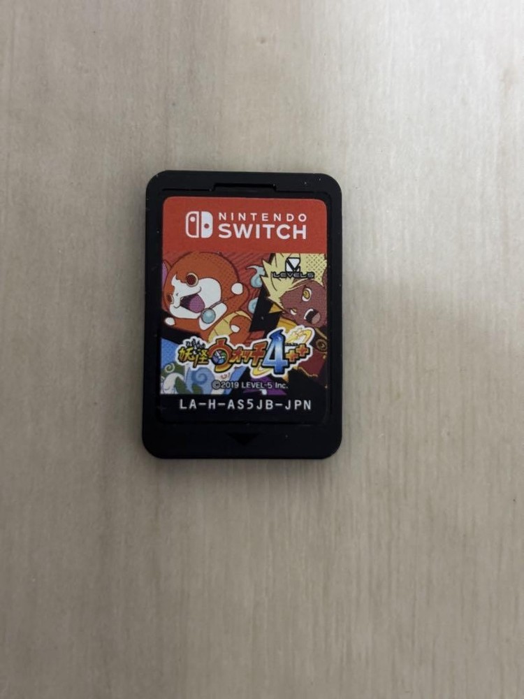 Yokai Watch 4 ++ Nintendo Switch JP ver ONLY SOFT USED 22